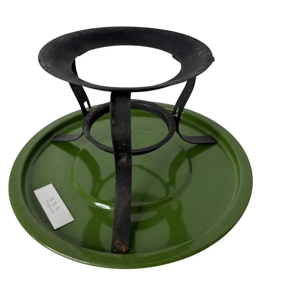 Vintage Fondue Pot by Gourmet International Avocado green